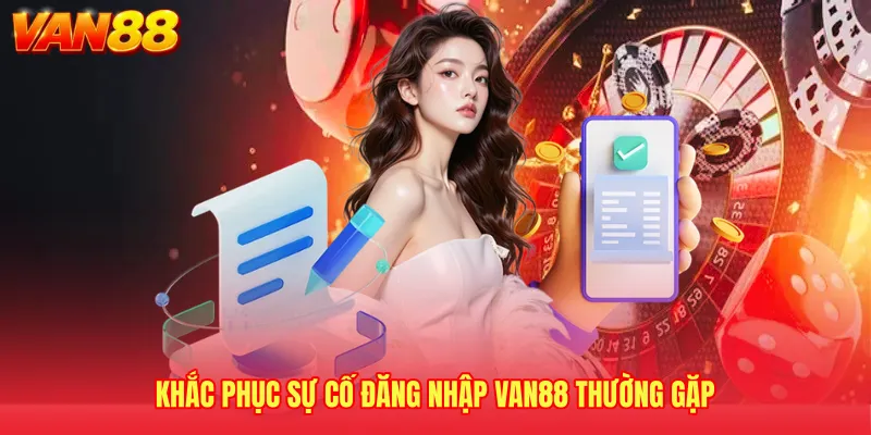 Khắc phục sự cố đăng nhập VAN88 thường gặp