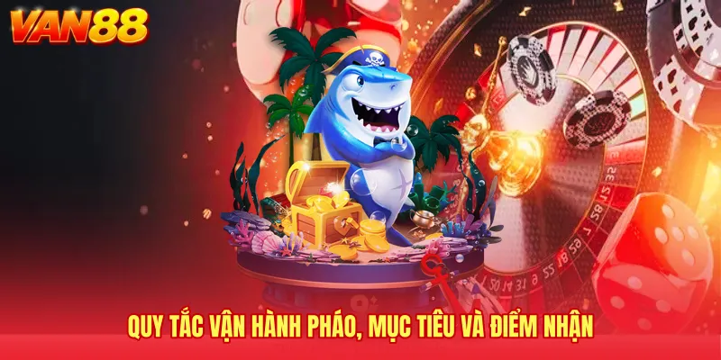 Quy tắc vận hành pháo, mục tiêu và điểm nhận